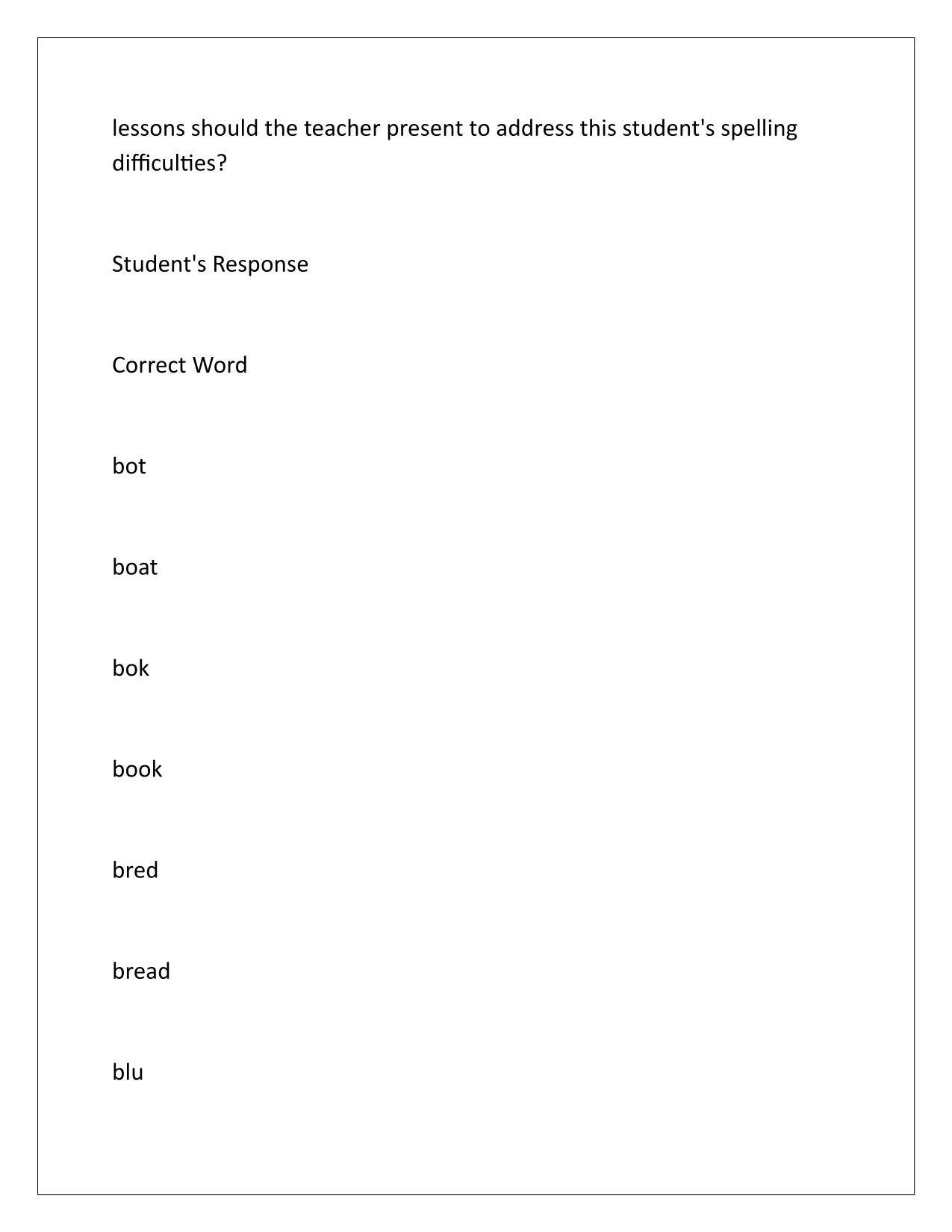 STR practice test Questions and Answers