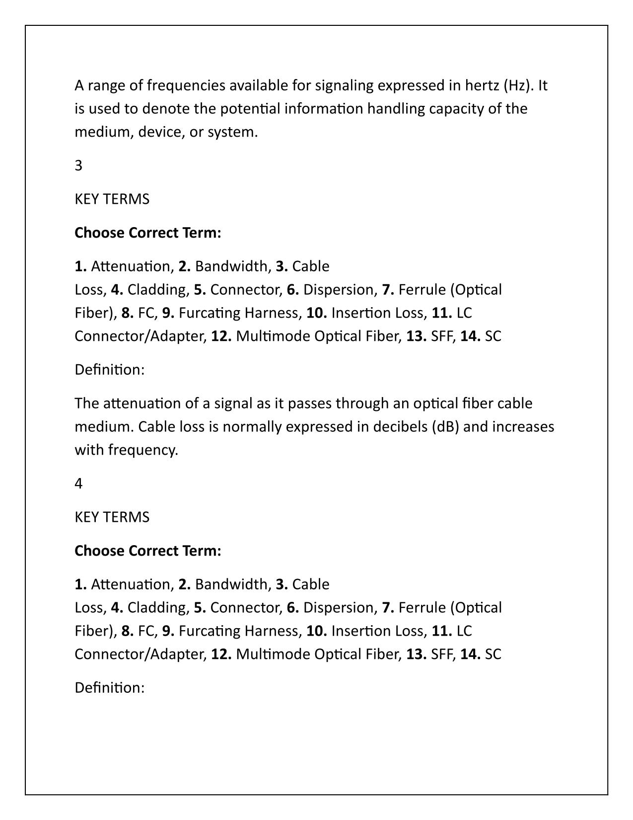 BICSI Installer 2 Exam Q&A Latest Update