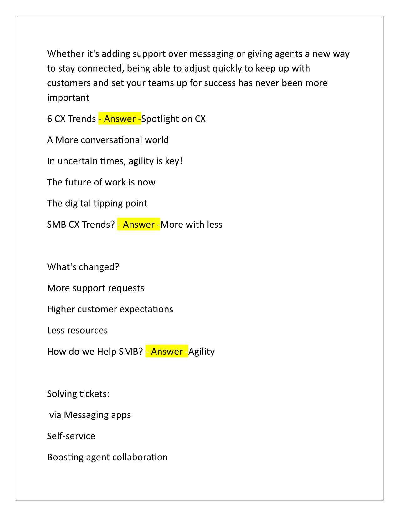 Zendesk Training Test Q&A Latest Update 2025-2026