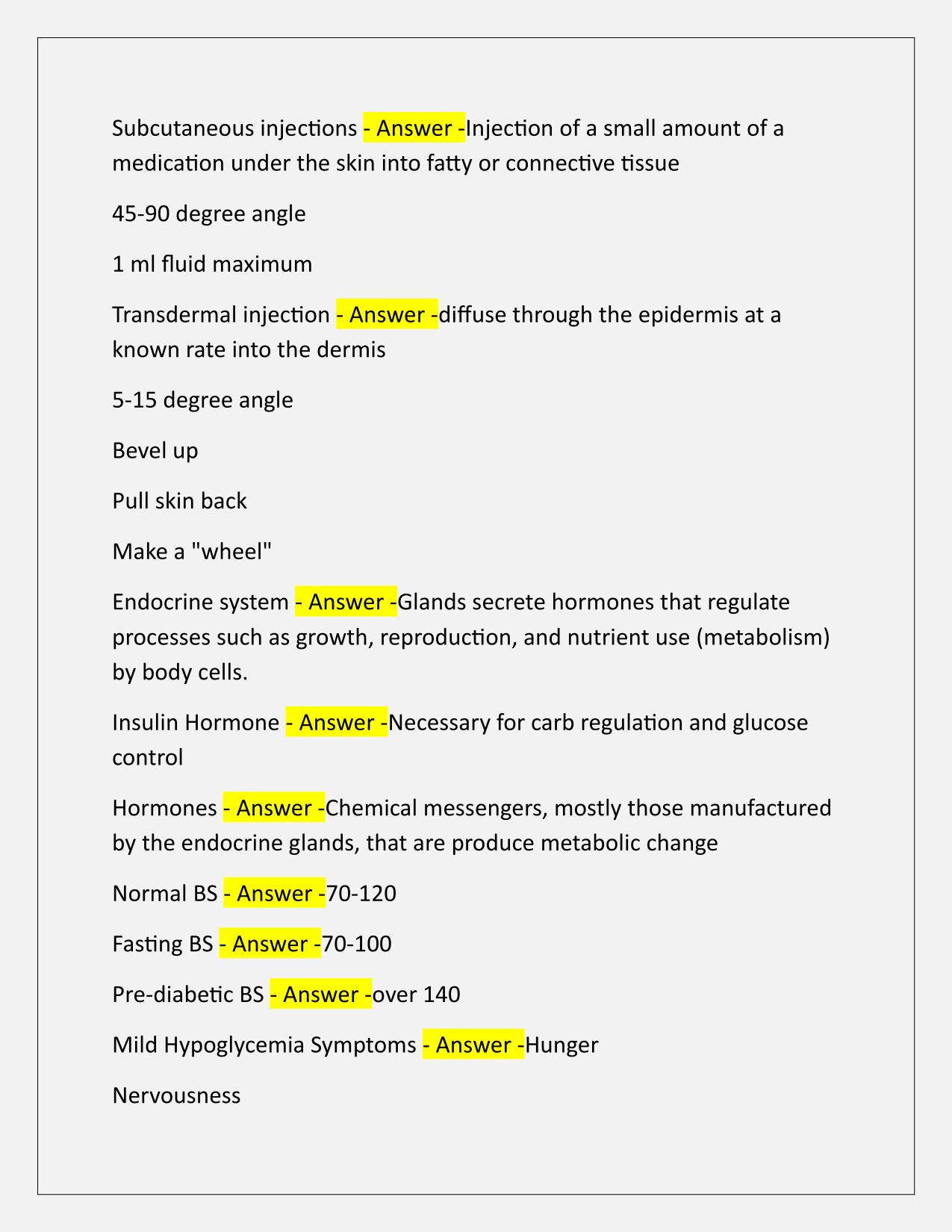 NUR 205 Exam 3 Q&A Latest Update