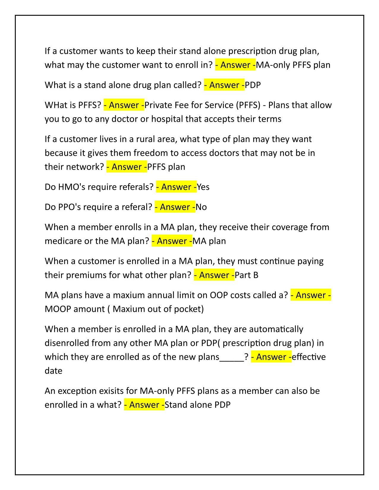 UHC certification Q&A Latest Update Graded A