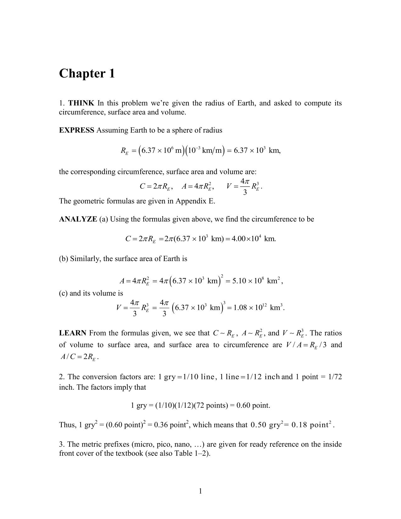 Extended Instructor Solutions Manual for Fundamentals of Physics,10th Edition ISBN 978-1-118-23072-5 