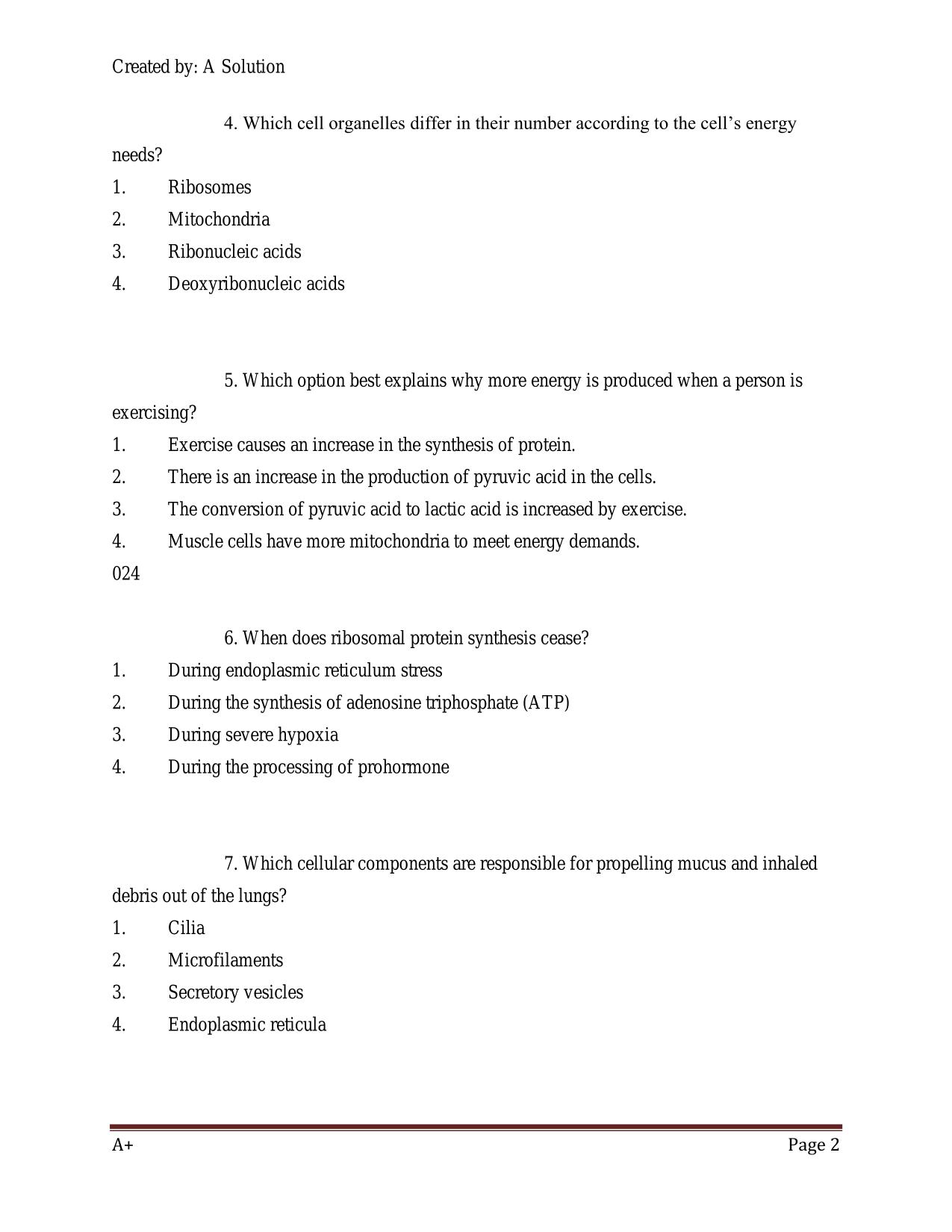 Test Bank for Davis Advantage for Pathophysiology ISBN: 9781719648592 3RD ED Introductory Concepts and Clinical Perspectives
