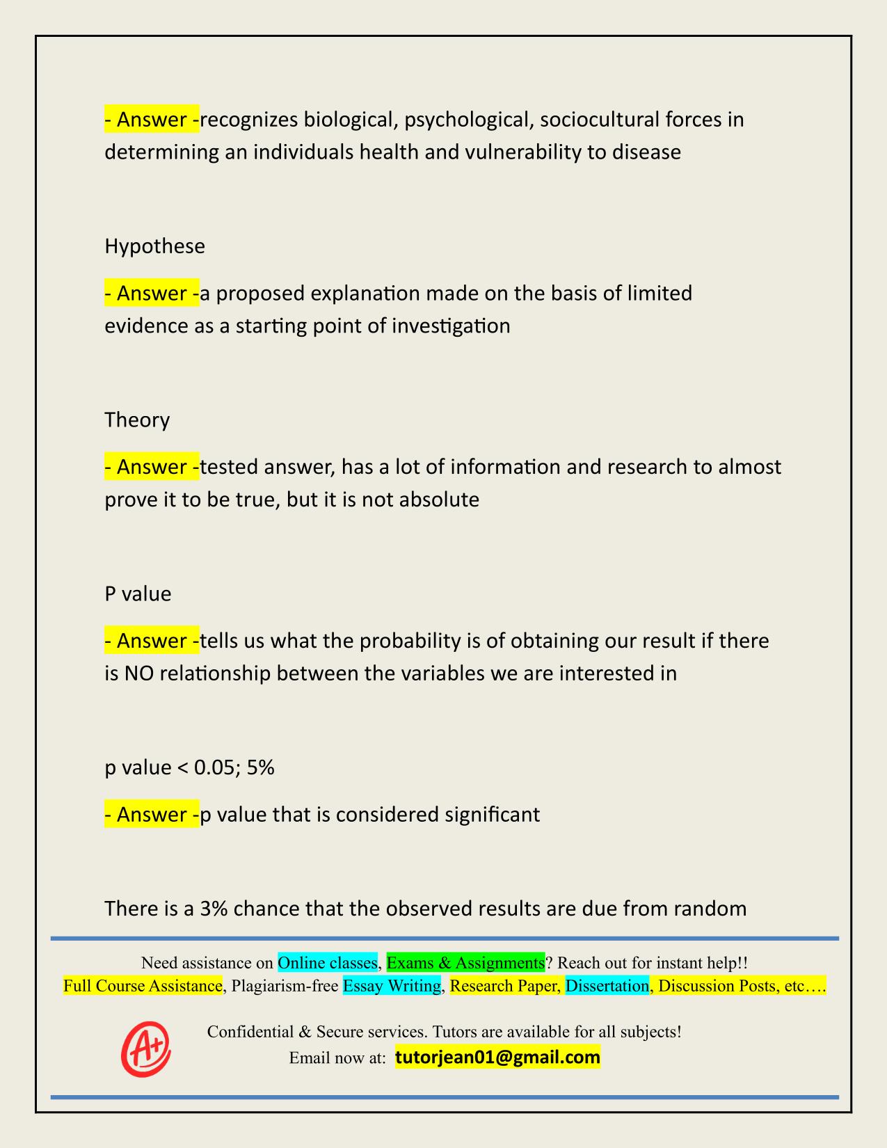 BBH 101 FINAL EXAM ACTUAL 2025/2026 WITH VERIFIED ANSWERS
