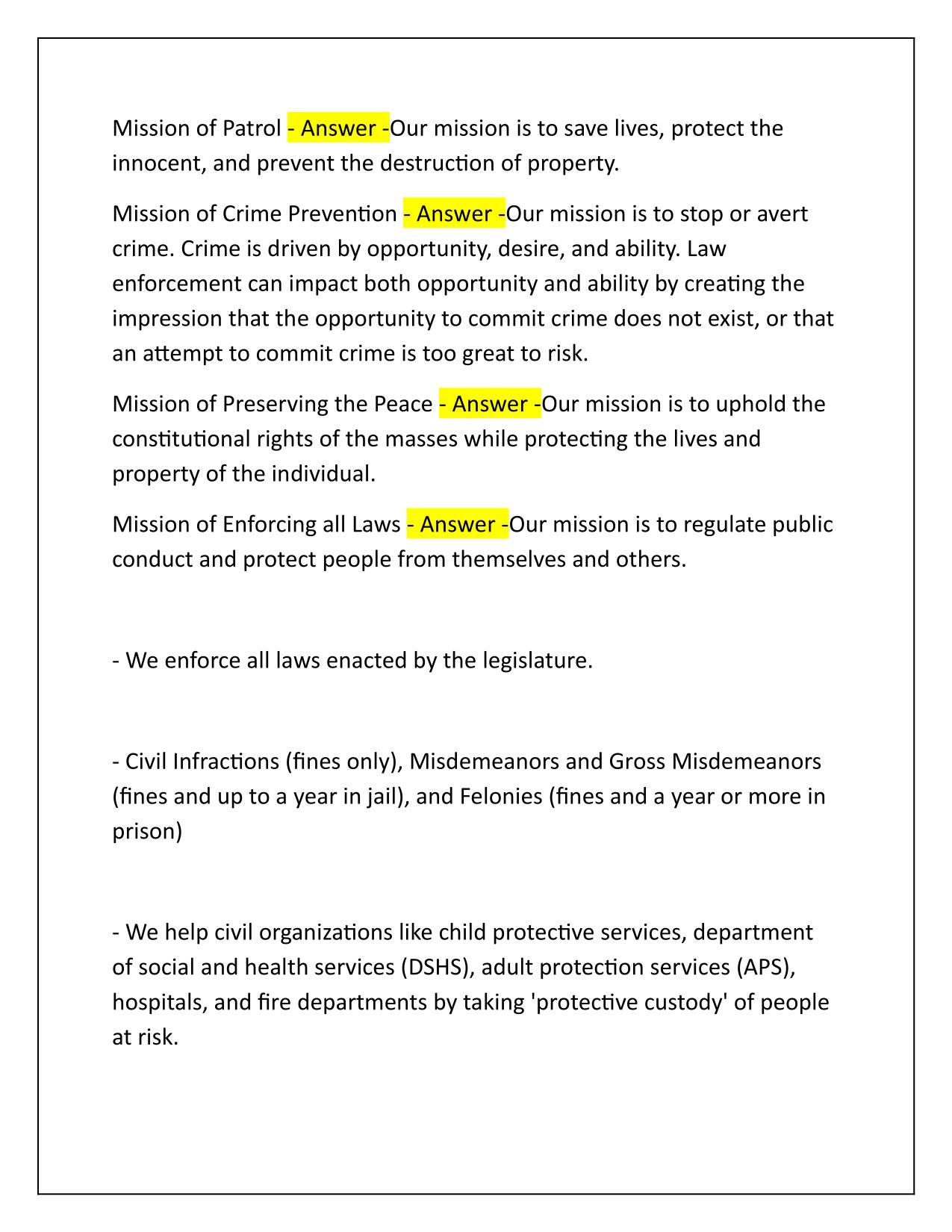 WA BLEA Pre-Academy Test Questions and Verified Answers Latest Update