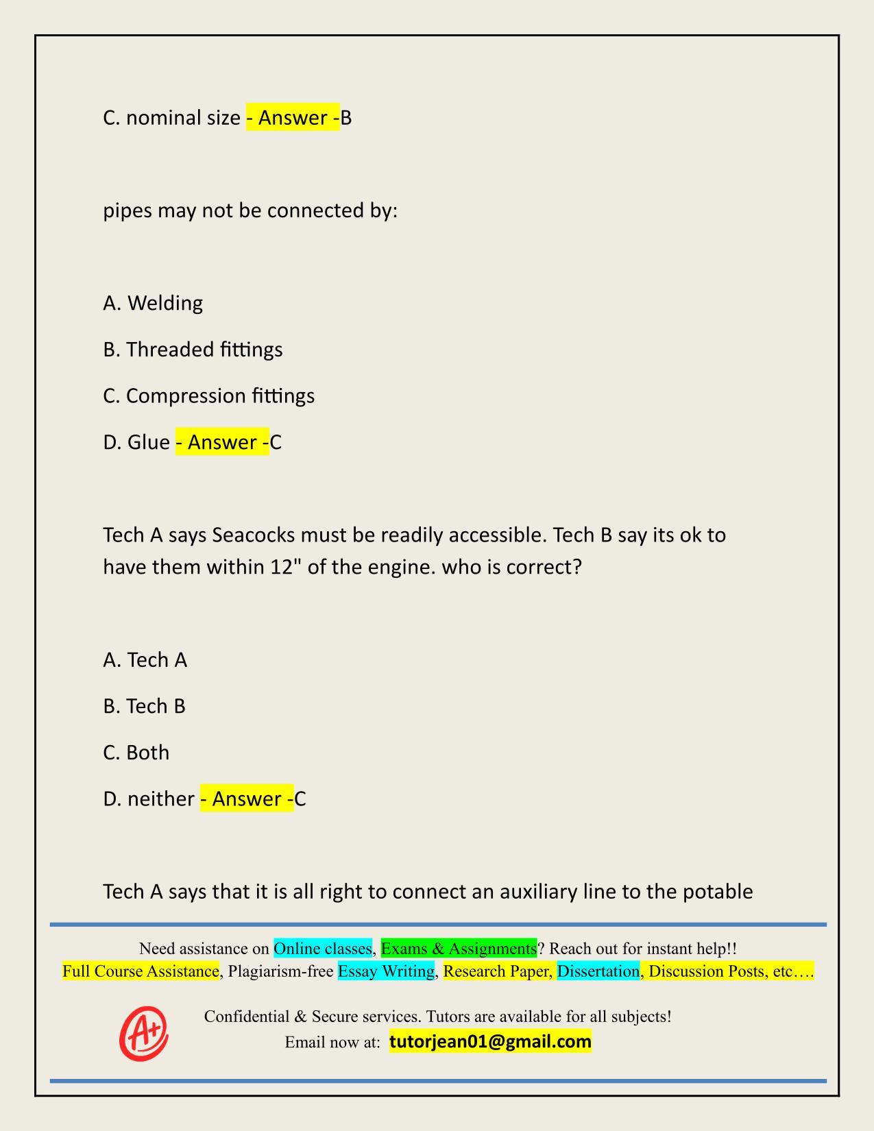 ABYC SYSTEMS ACTUAL 2025/2026 LATEST UPDATE
