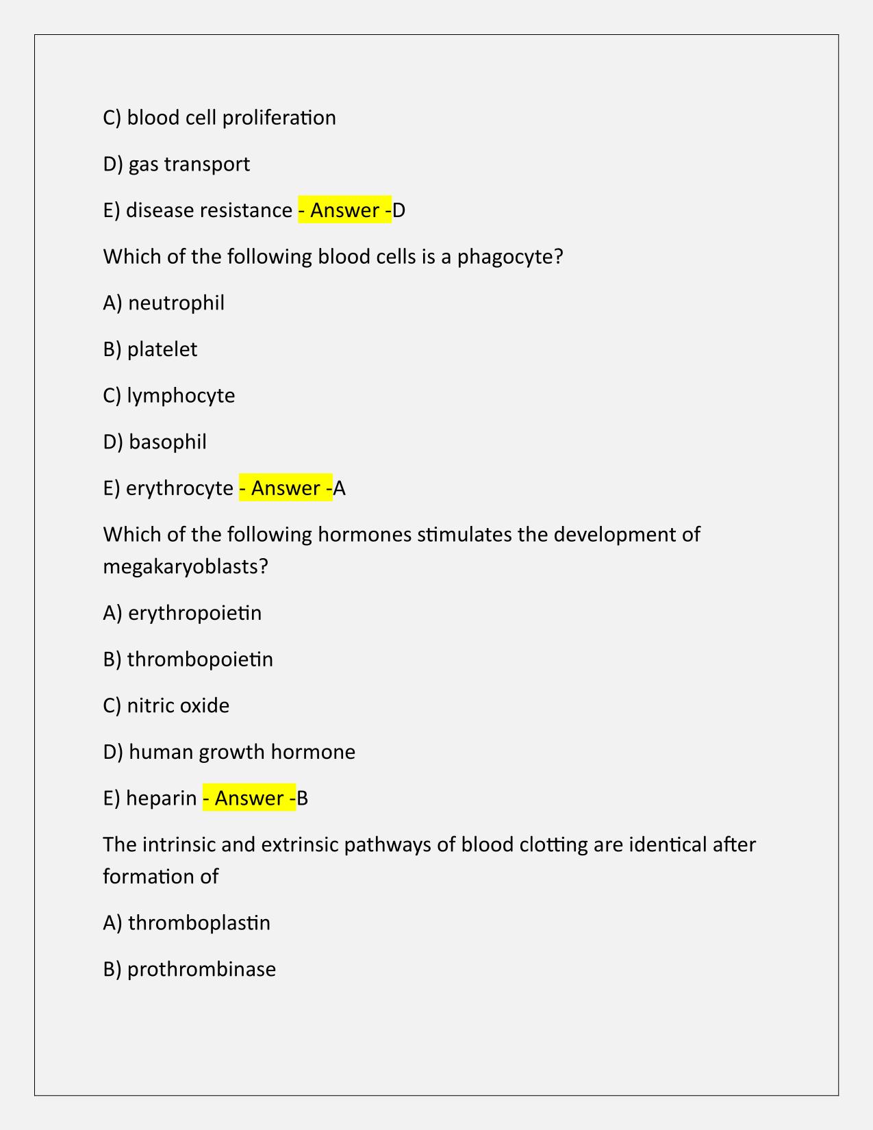 BIOL 235 Final Review Correctly Answered Latest Update
