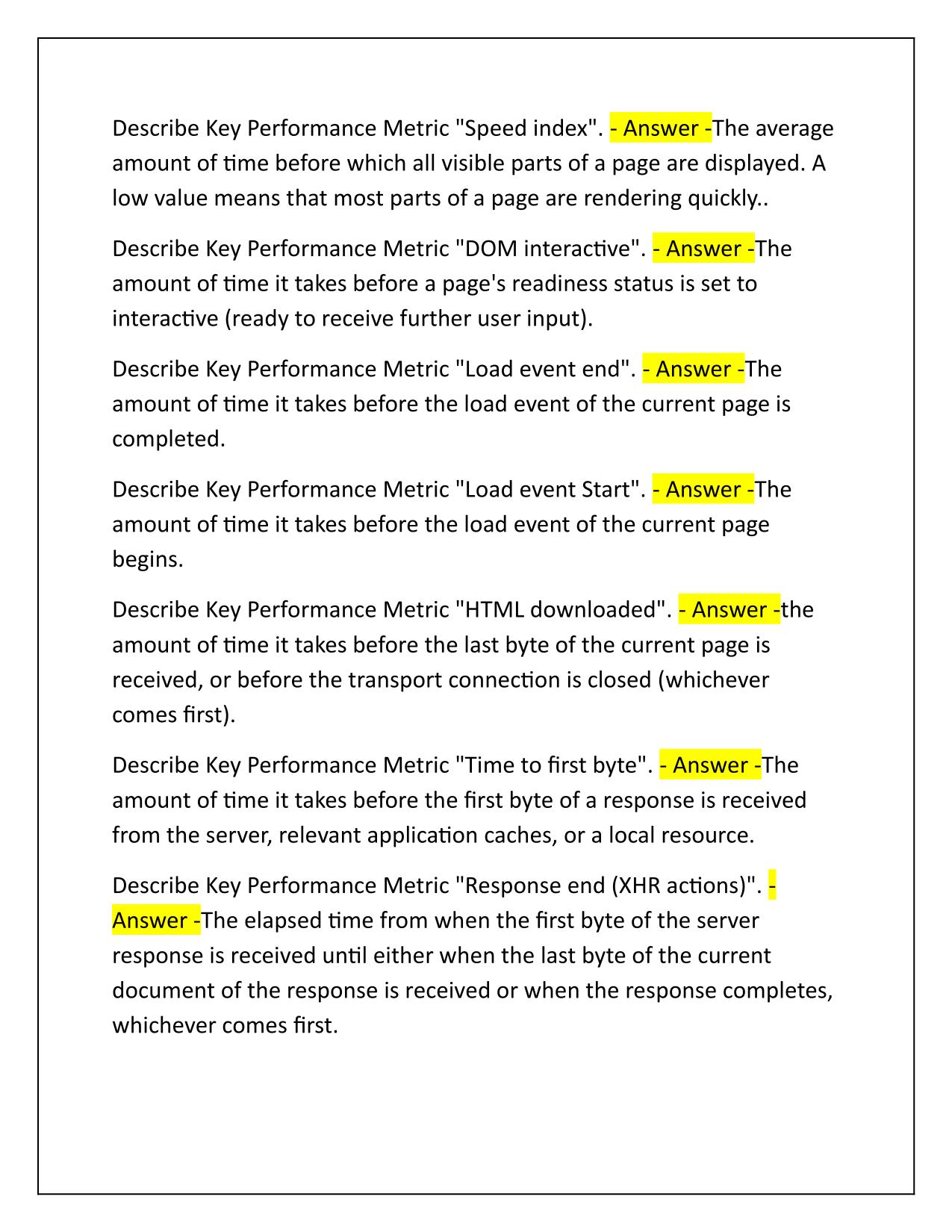 Dynatrace Study Test Gap V2 Correctly Answered Latest Update