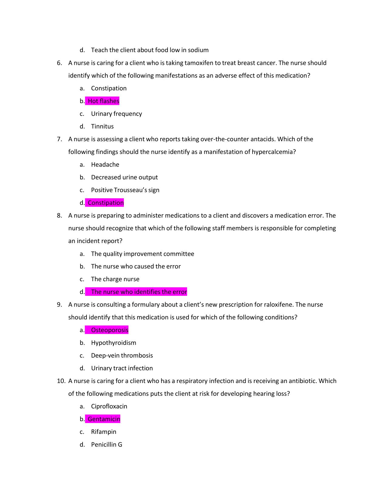 ATI Pharmacology Proctored 2025 Retake 1 exam Q&A Latest Update Q&A PDF Download