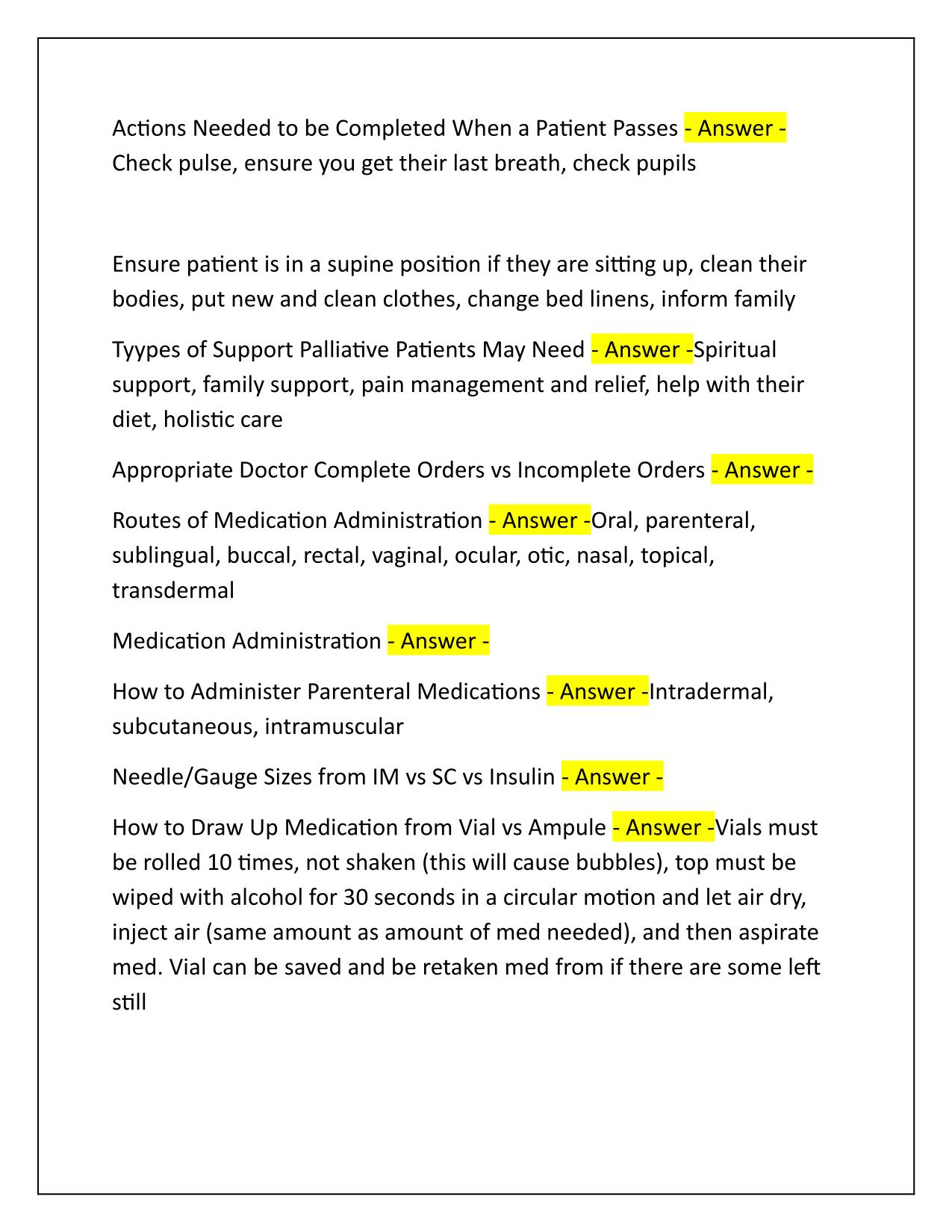 PN2006 Final Exam (Theory) Q&A Latest Update