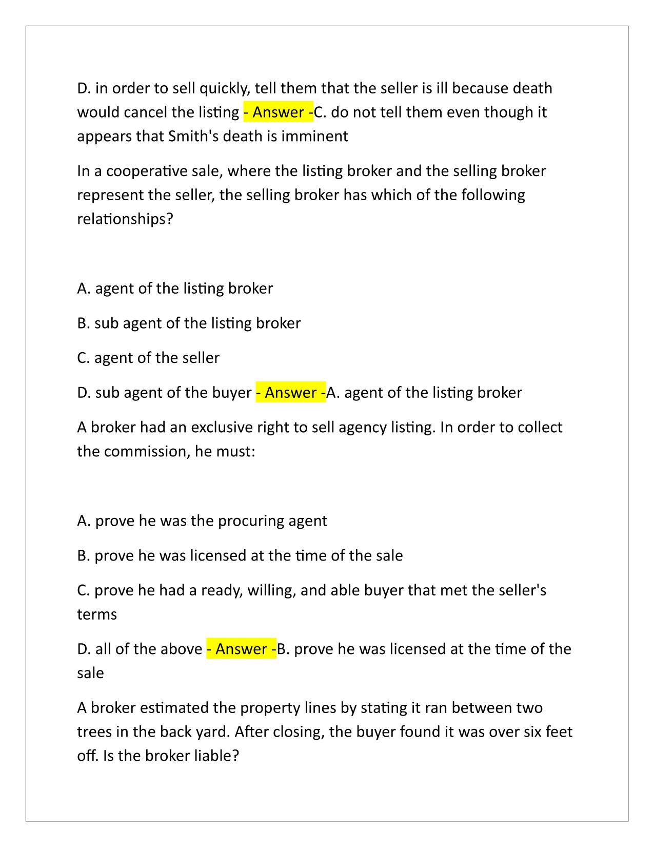 Barney Fletcher Cram Final Exam Questions and Verified Answers