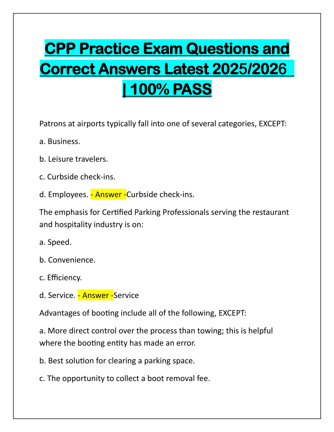 Bundle for CPPS Certified Professional in Patient Safety, Q&A Latest 2025-2026 Update