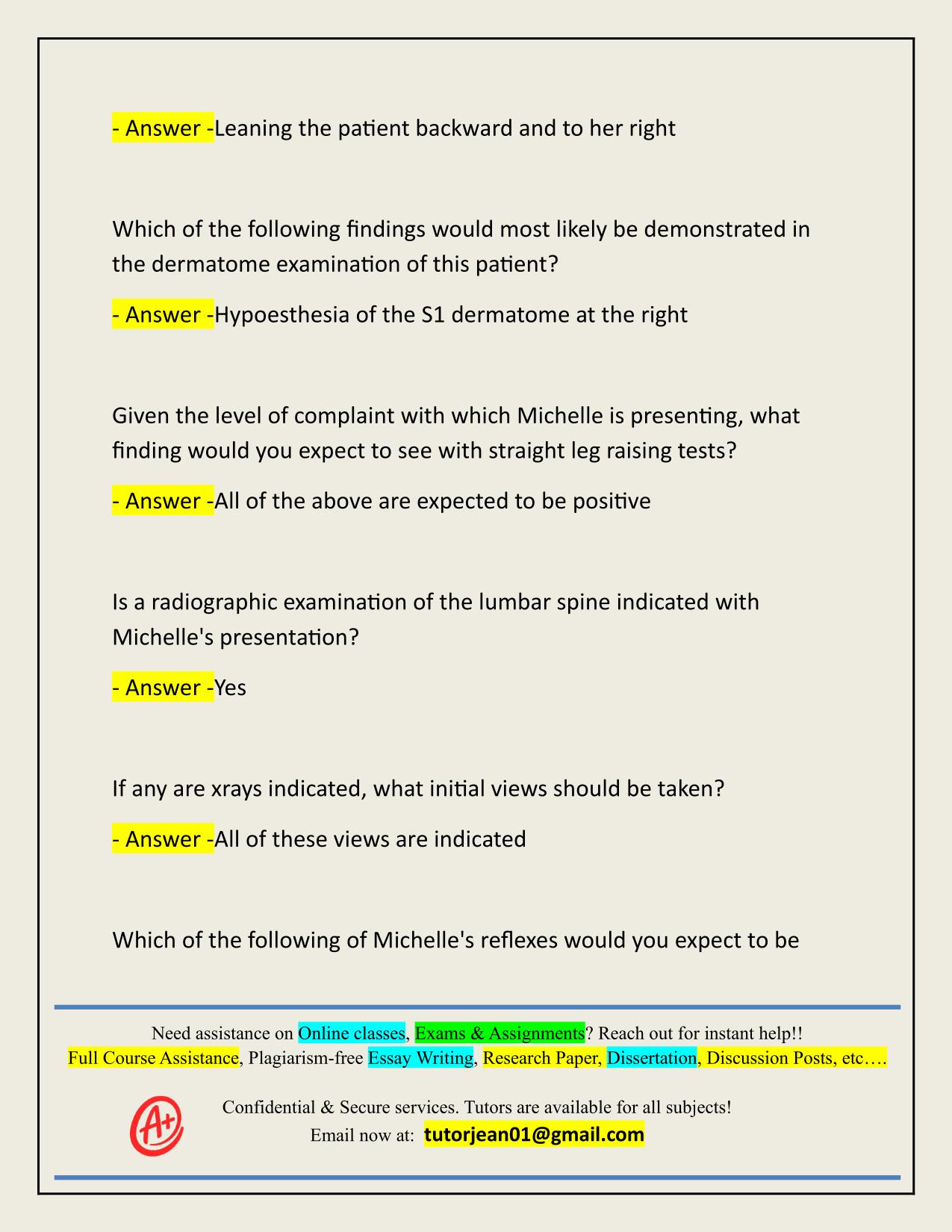 LUMBOPELVIC CLET MIDTERM ACTUAL 2025/2026 Q&A