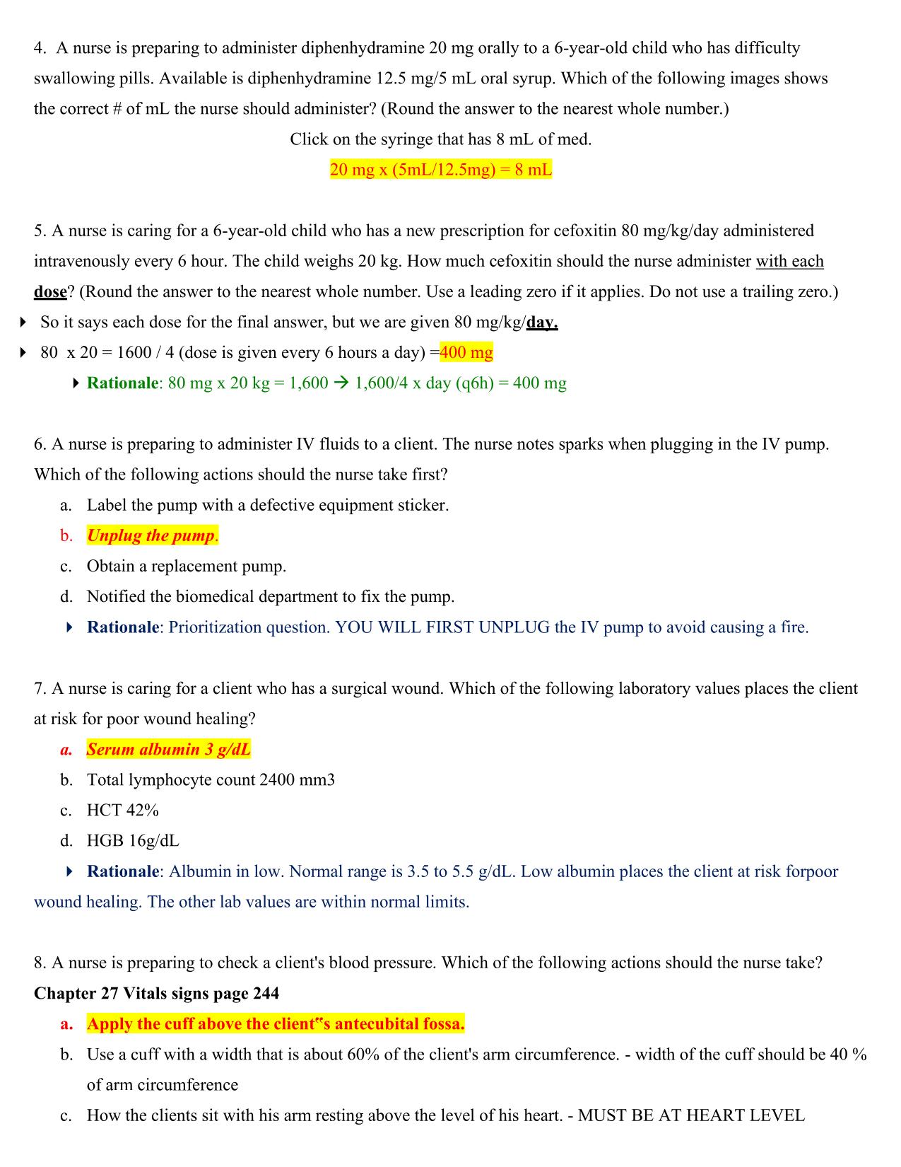ATI Fundamentals 2019 Proctored Exam (2025/2026) PDF Download Q&A