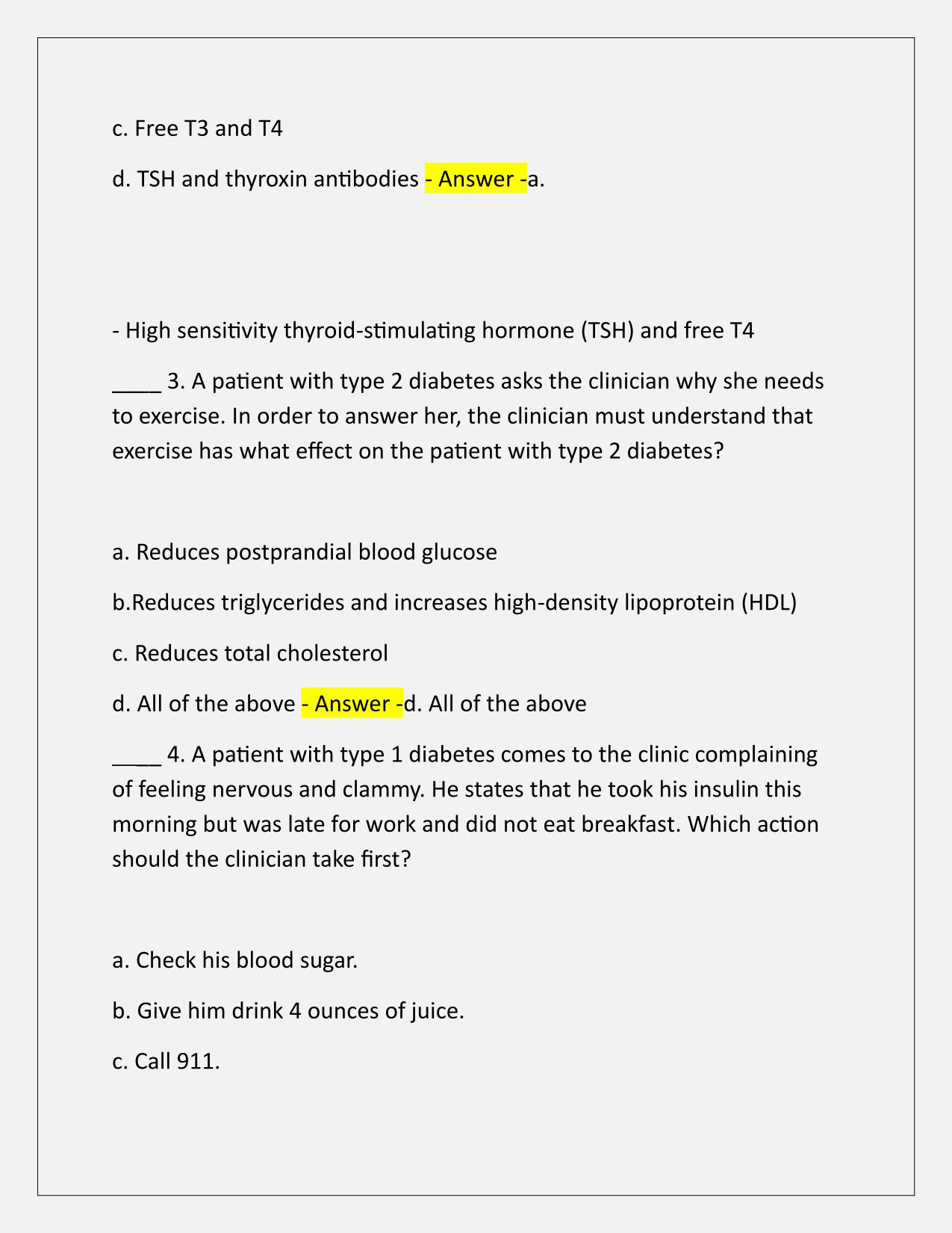 NGR6200 Chapter 16 Endocrine, Metabolic, Thyroid, Gout Problems (Dunphy) Q&A Latest Update