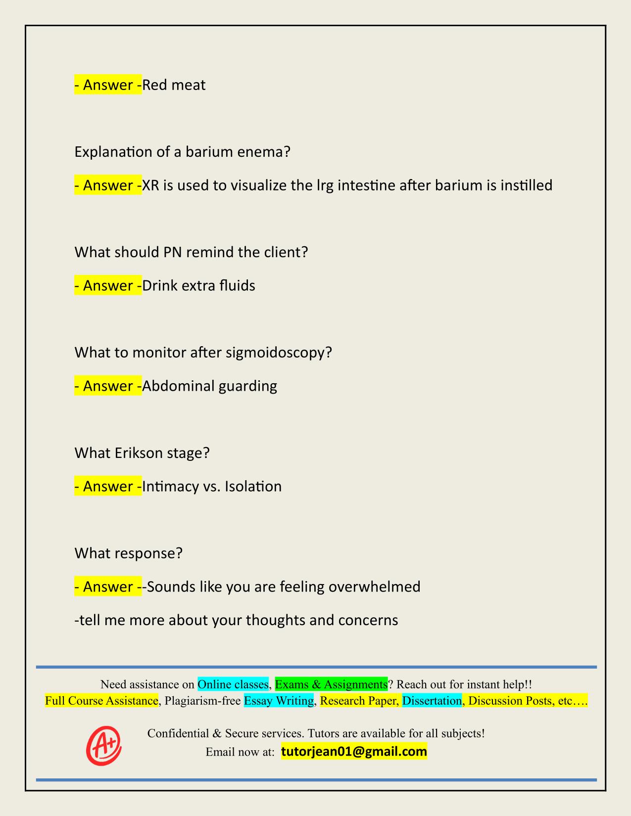 HESI CASE STUDY-ULCERATIVE COLITIS ACTUAL 2025/2026 Q&A 100% PASS