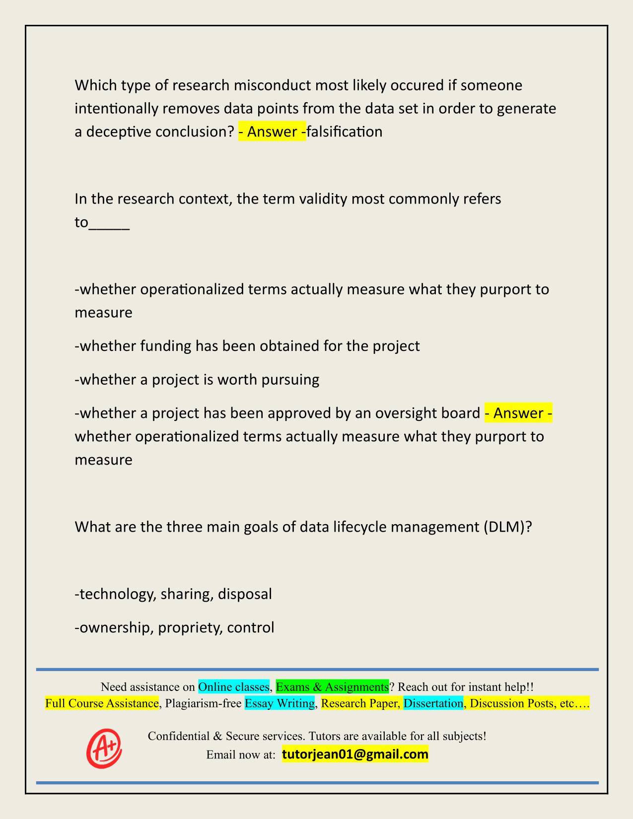 RESEARCH 1 MIDTERM CITI ACTUAL 2025/2026 WITH CORRECT ANSWERS