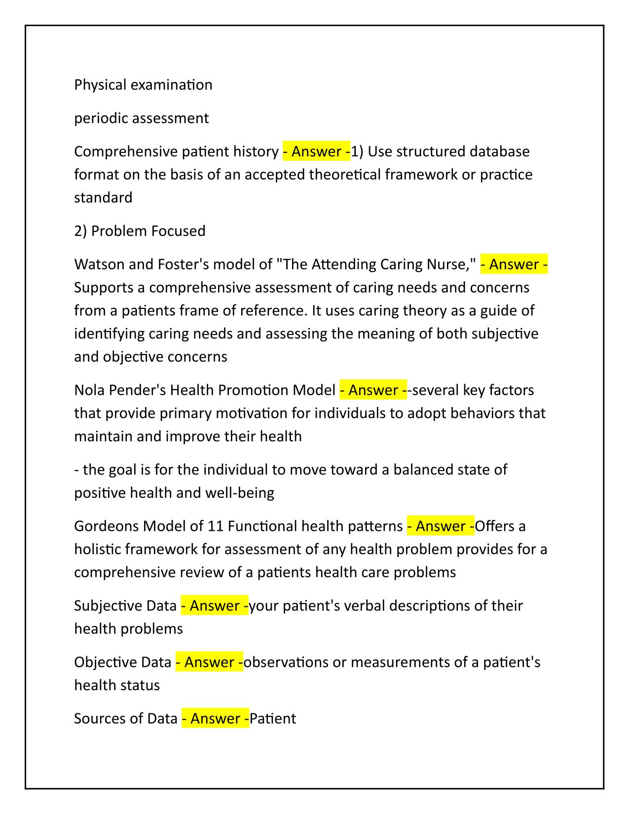 NUFT 202 exam 2 Questions and Verified Answers 2025 Update