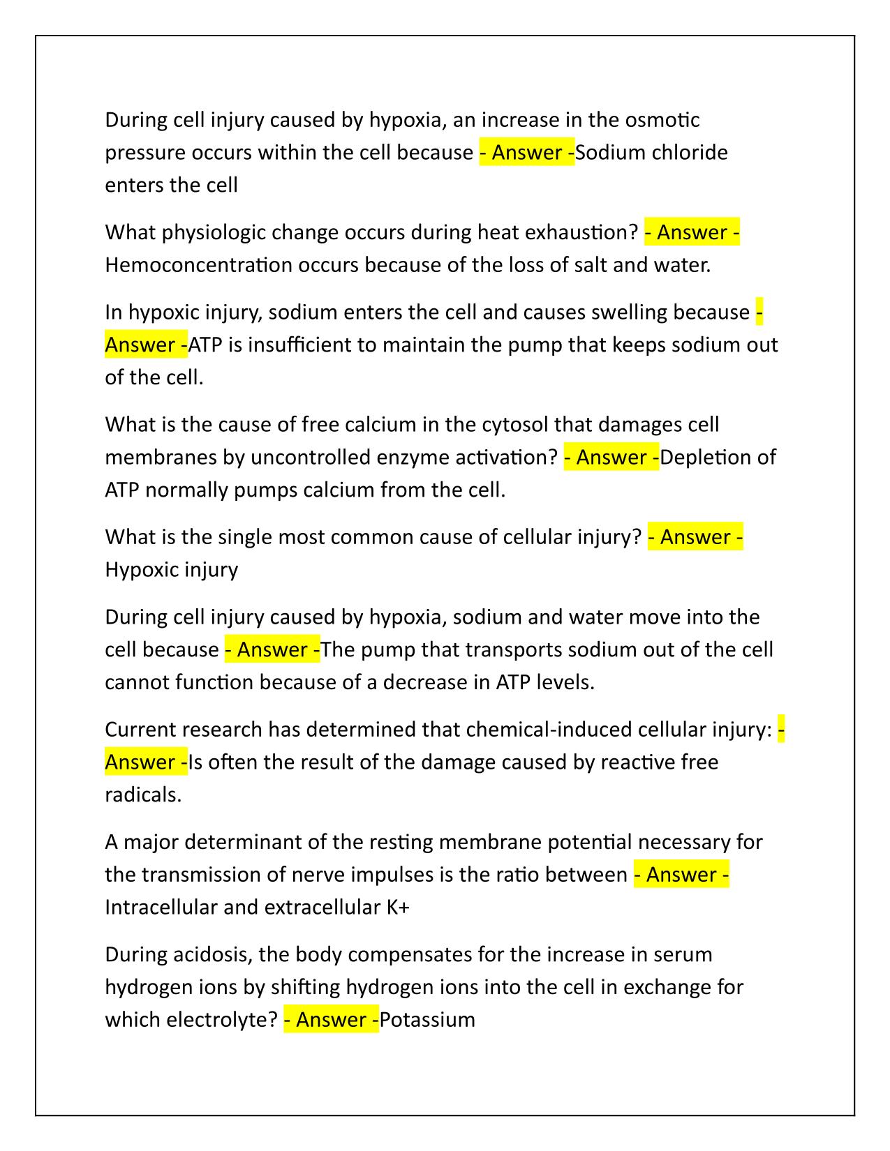 NSG 5003 Final week 10 Correctly Answered Latest Update