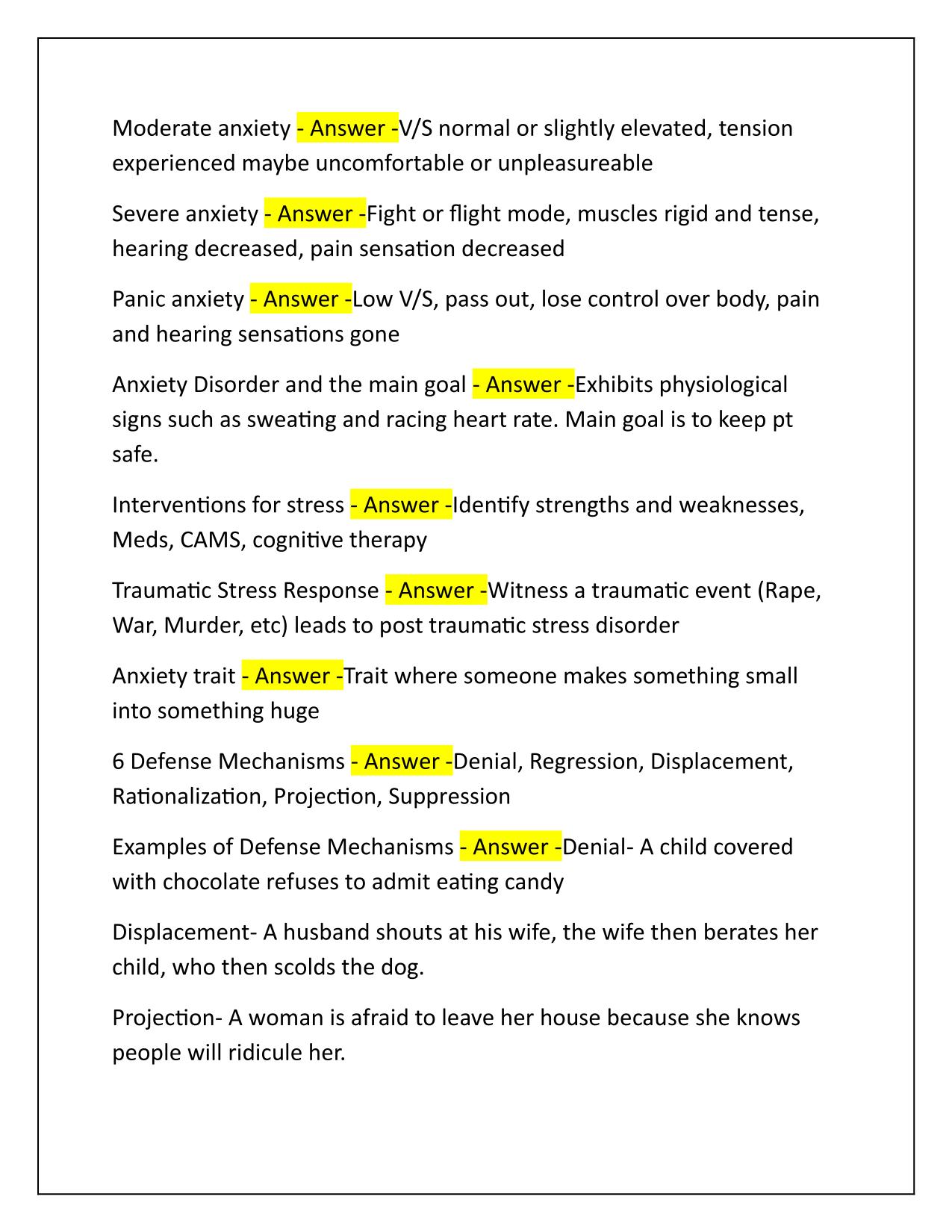 Nur 180 Hondros Exam 2 Questions and Correct Answers Latest Update