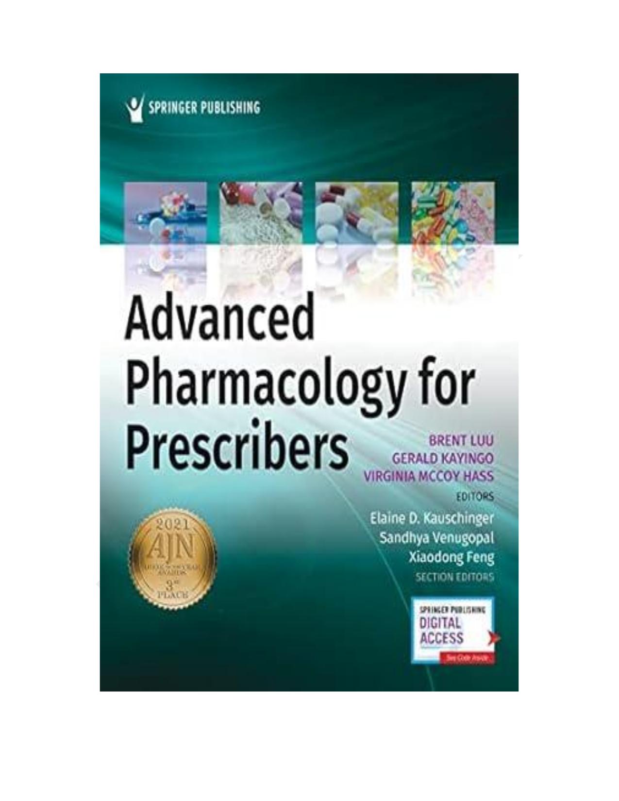 Testbank for Advanced Pharmacology for Prescribers 1st Edition Luu Kayingo ISBN:9780826195463 Latest Update 2025/2026 PDF Download