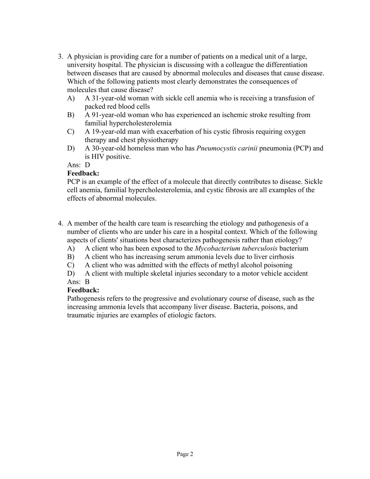 TEST BANK Porth's Pathophysiology: Concepts of Altered Health States 11TH Edition By Norris Chapter 1-52 Latest Update 2025