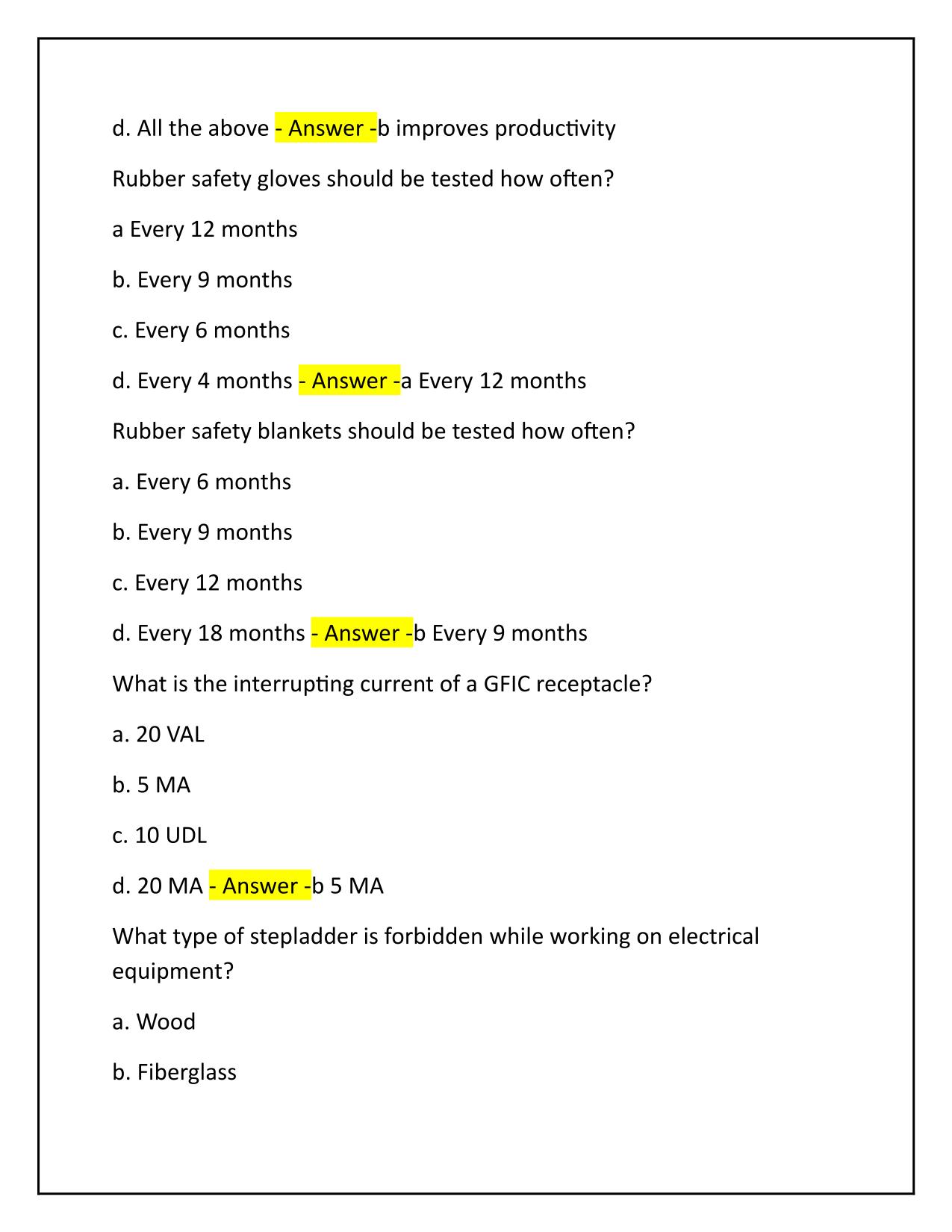 CWEA E/I 2 Study Guide Quest Q&A Latest Update 
