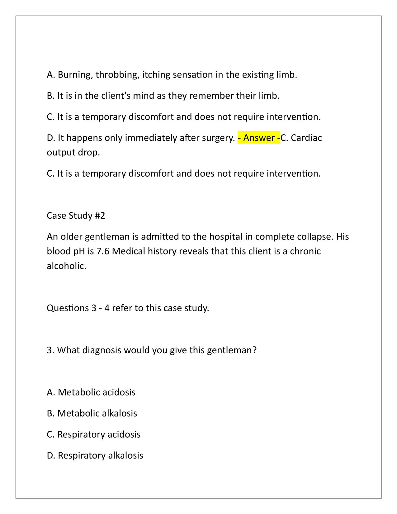 PN 4003 Final Exam Questions with Correct answers