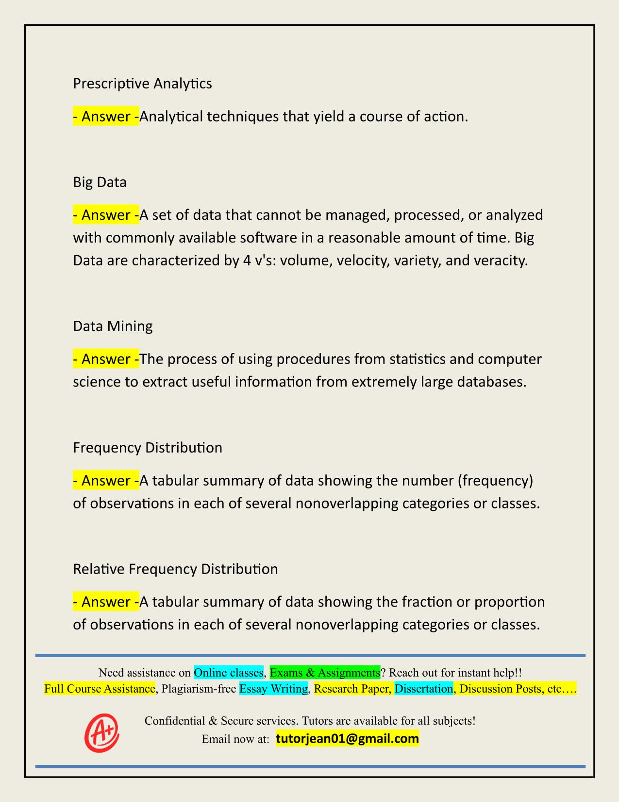 UCF QMB3200 MIDTERM STUDY ACTUAL 2025/2026 WITH VERIFIED SOLUTIONS