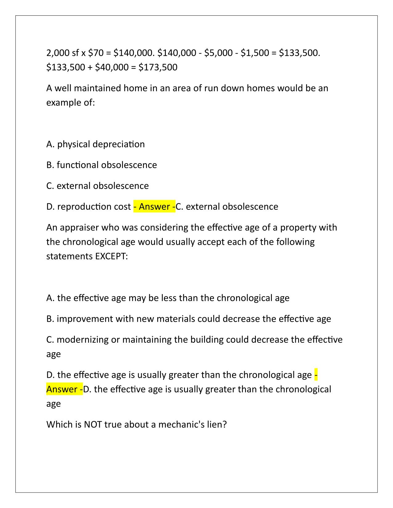 Barney Fletcher Practice Exam 1 Correctly Answered Latest Update