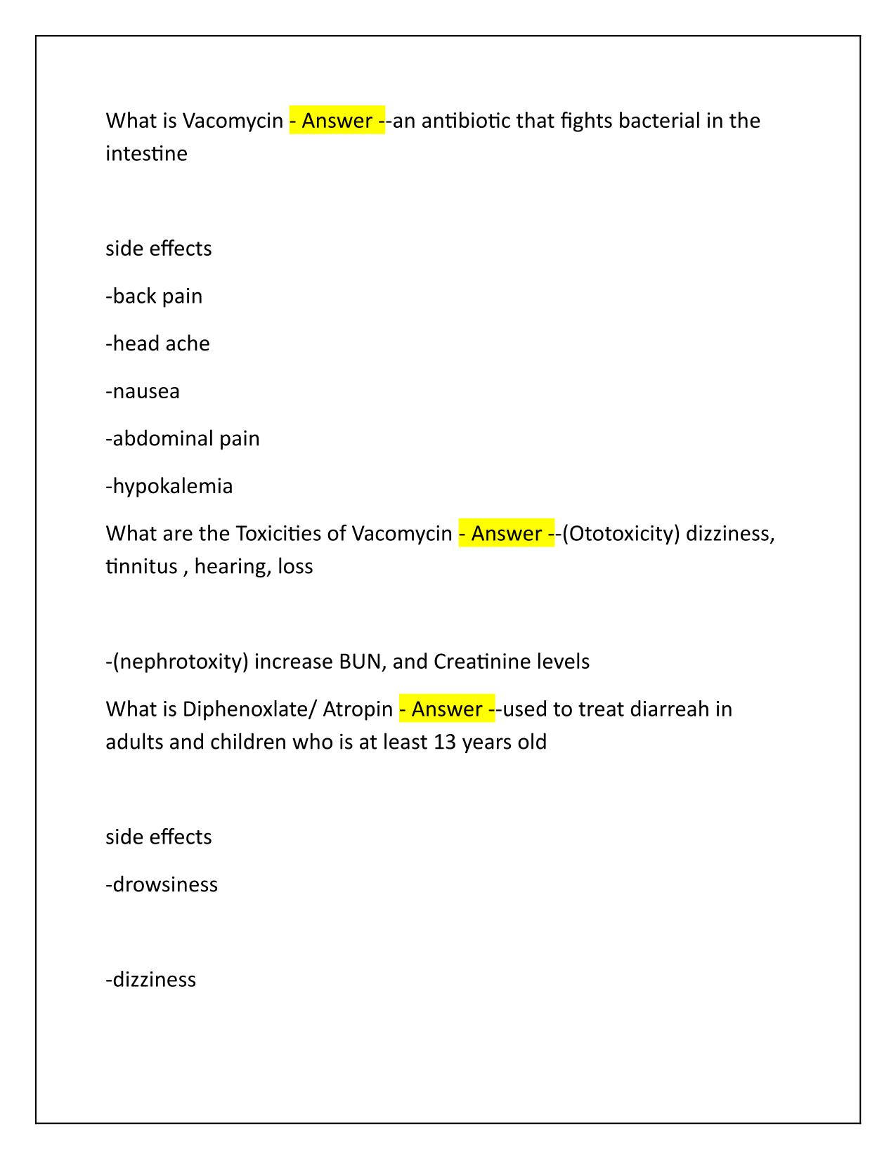 hondro Nurs 185 exam 1 Questions and verified Answers Latest