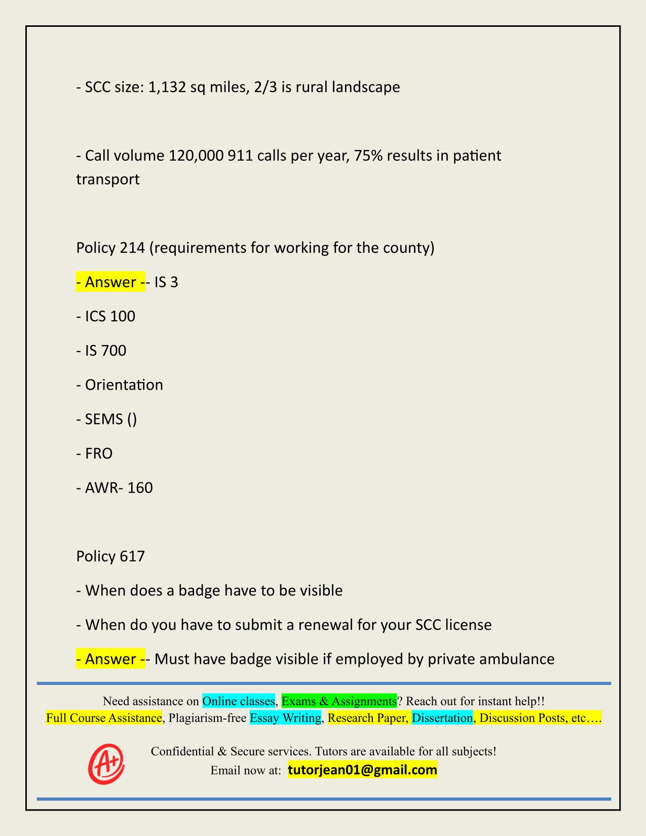 SANTA CLARA COUNTY PROTOCOL TEST ACTUAL 2025/2026 WITH CORRECT ANSWERS