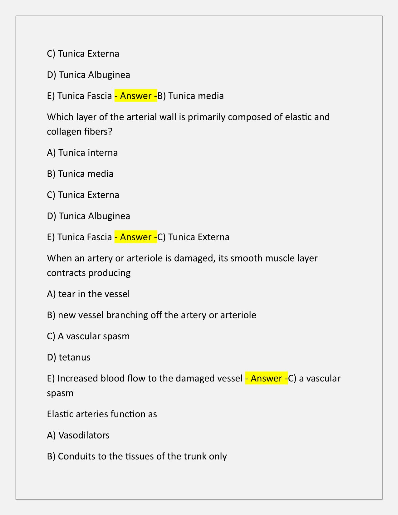 Bio 235 Chapter 21 Q&A Latest Update