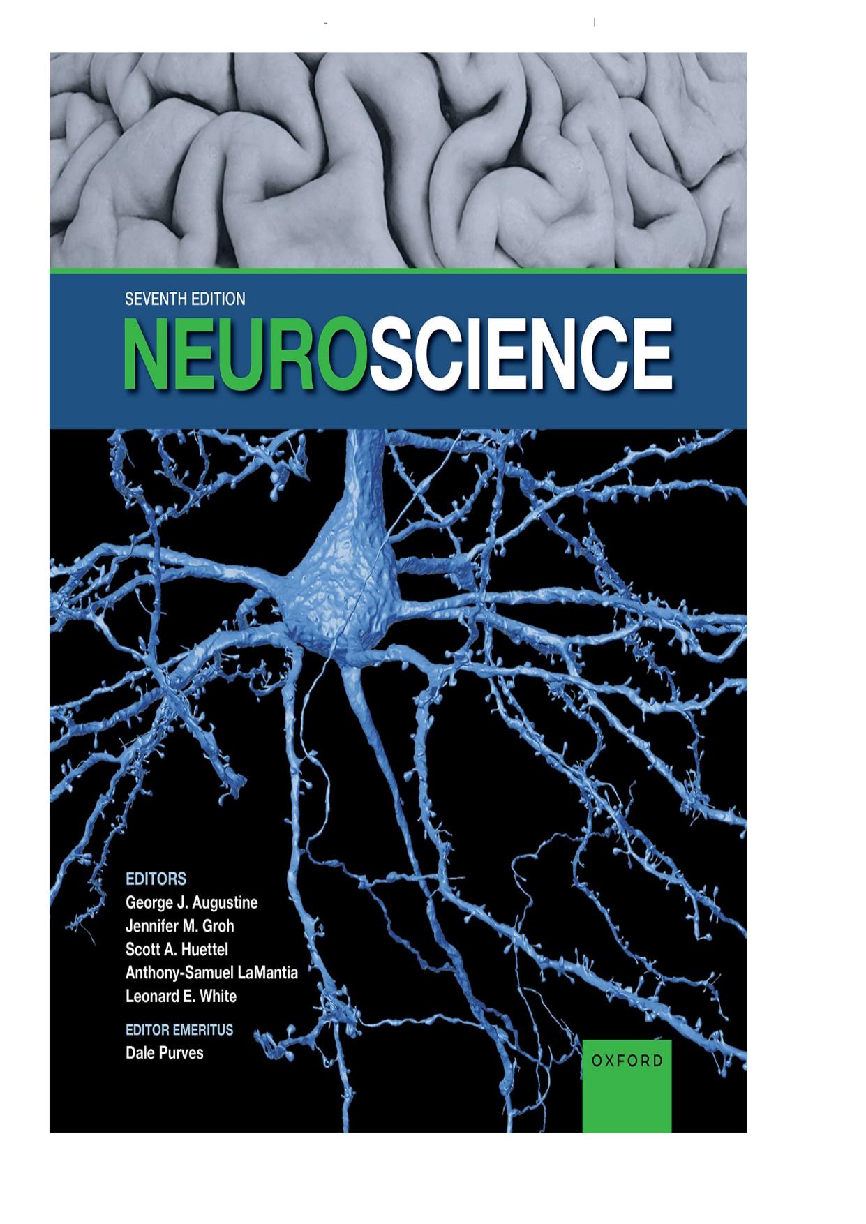 Test Bank for Neuroscience 7th Edition Test Bank by Purves. ISBN: 9780197616246. Latest Update