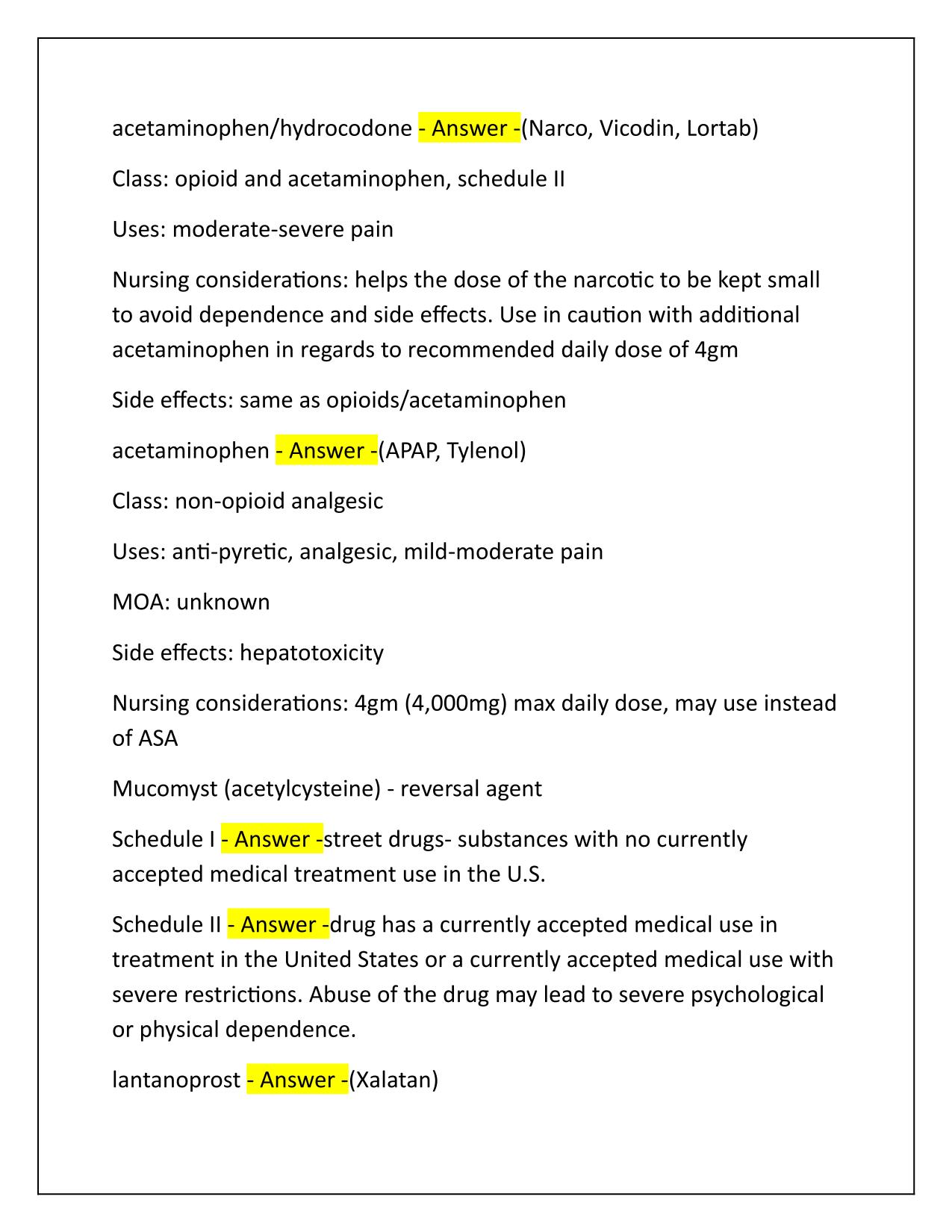 Hondros College Nur 160 Medications Q&A Latest Update 2025-2026