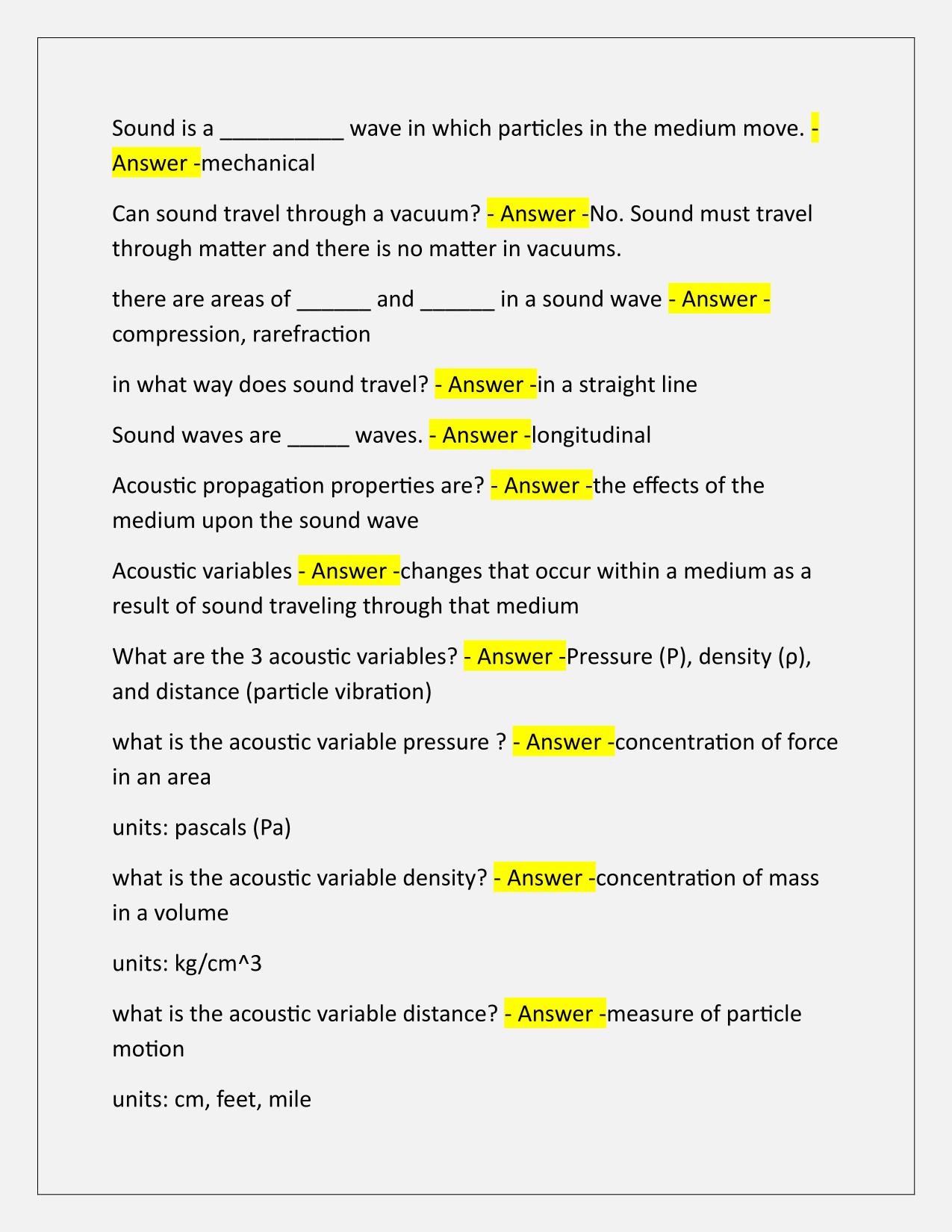 SPI Review Edelman Ultrasound Physics EXAM Q&A Latest Update