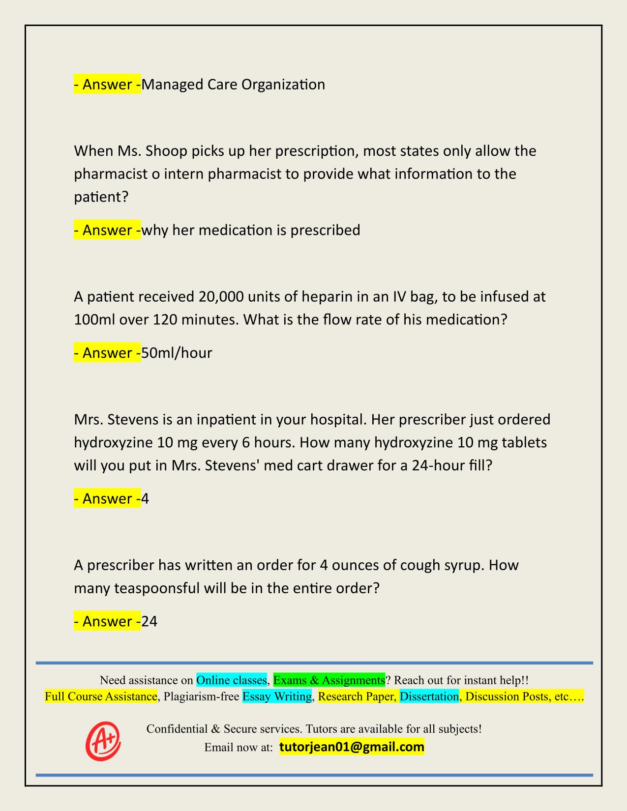 PTU FINAL EXAM ACTUAL 2025/2026 WITH CORRECT ANSWERS